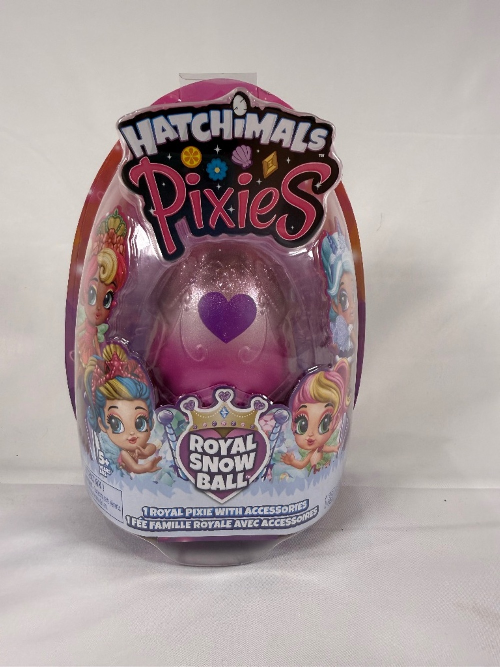 NWT Hatchimals Pixies Royal Snow Ball Sealed